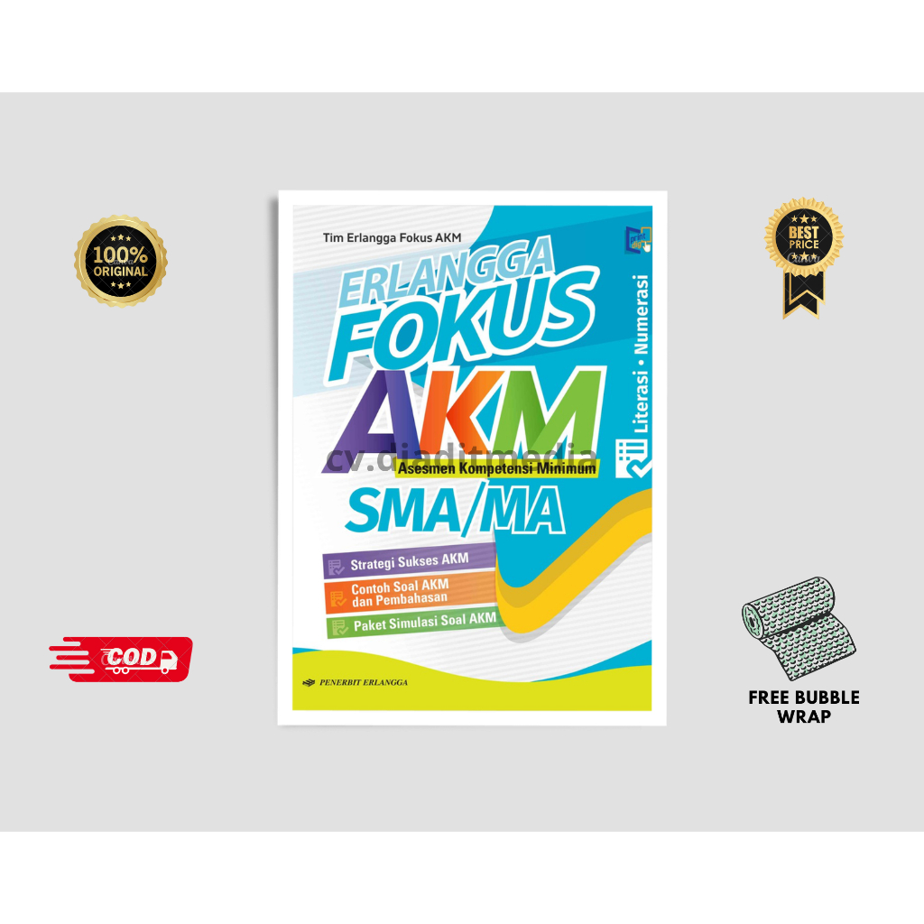 BUKU ERLANGGA FOKUS AKM SMA/MA - ERLANGGA