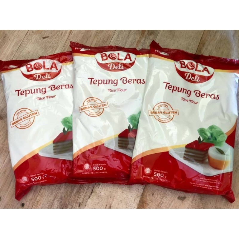 

TEPUNG BERAS BOLA DELI 500gr PAKET HEMAT (4pcs @500gr)