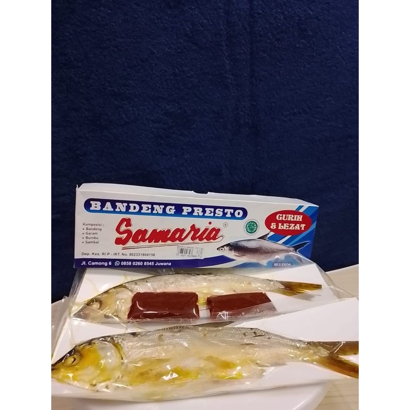 

Bandeng presto Samaria( isi 2 ekor) dan ( isi 1 ekor )