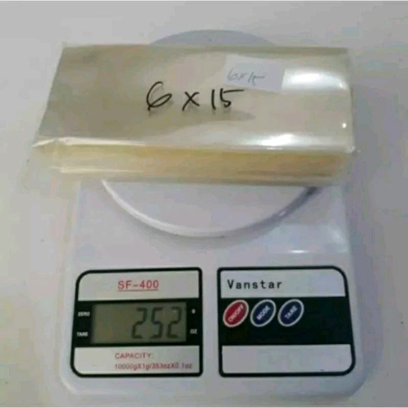 

plastik OPP ukuran 6x15 bungkus SOUVENIR, AKSESORIS DLL