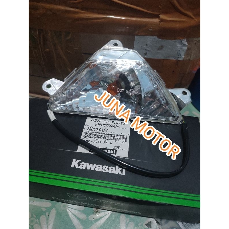 Lampu sein depan kiri Ninja 250fi 250 fi old Original