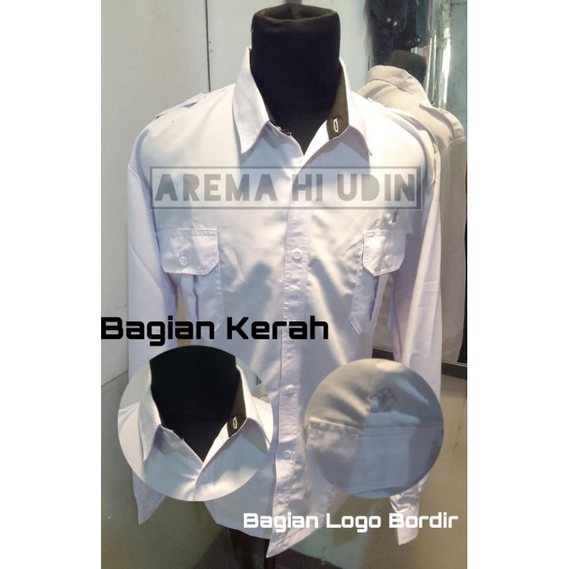 KEMEJA PDH PUTIH KEMENKUMHAM PENGAYOMAN IMIGRASI LAPAS