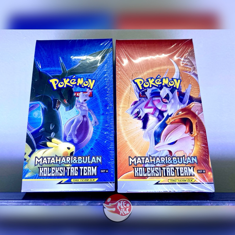 Booster Box Pokemon Tag Team A (AC3a) & Tag Team B (AC3b) Kartu Koleksi TCG