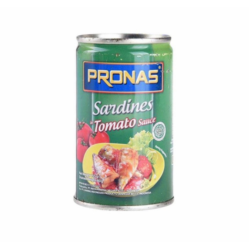 

Pronas Sardines Saus Tomat 155 gram