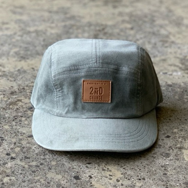 Shoopen “Everyday Is A 2nd Chance” 5 Panel Corduroy Cap