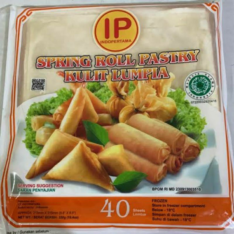 

IP Kulit Lumpia Besar isi 40 Lembar