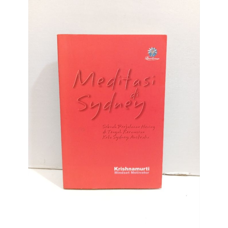 Buku Meditasi di Sydney by Krishnamurti