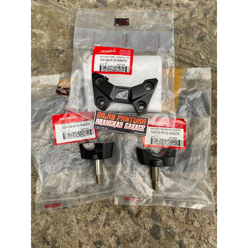 Raiser reser dudukan stang stir cbr led cb150r led cb 150 r led cbr150 set original