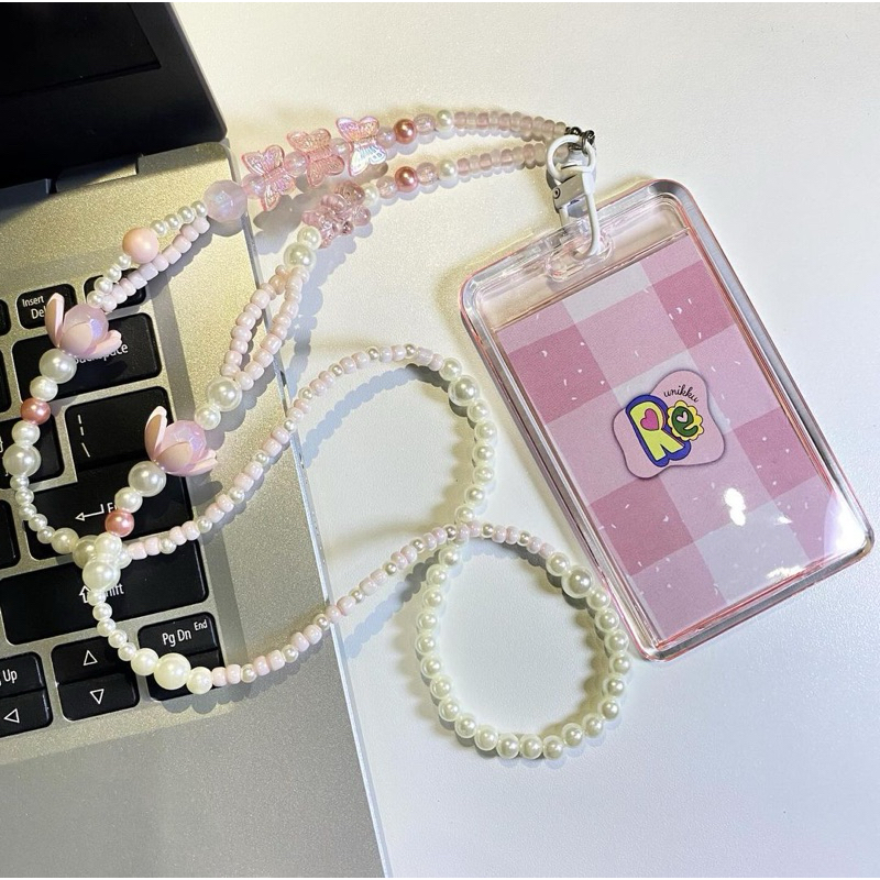 

Custom lanyards / reunikku_ / lanyard / strap nametag / beads strap / aksesoris