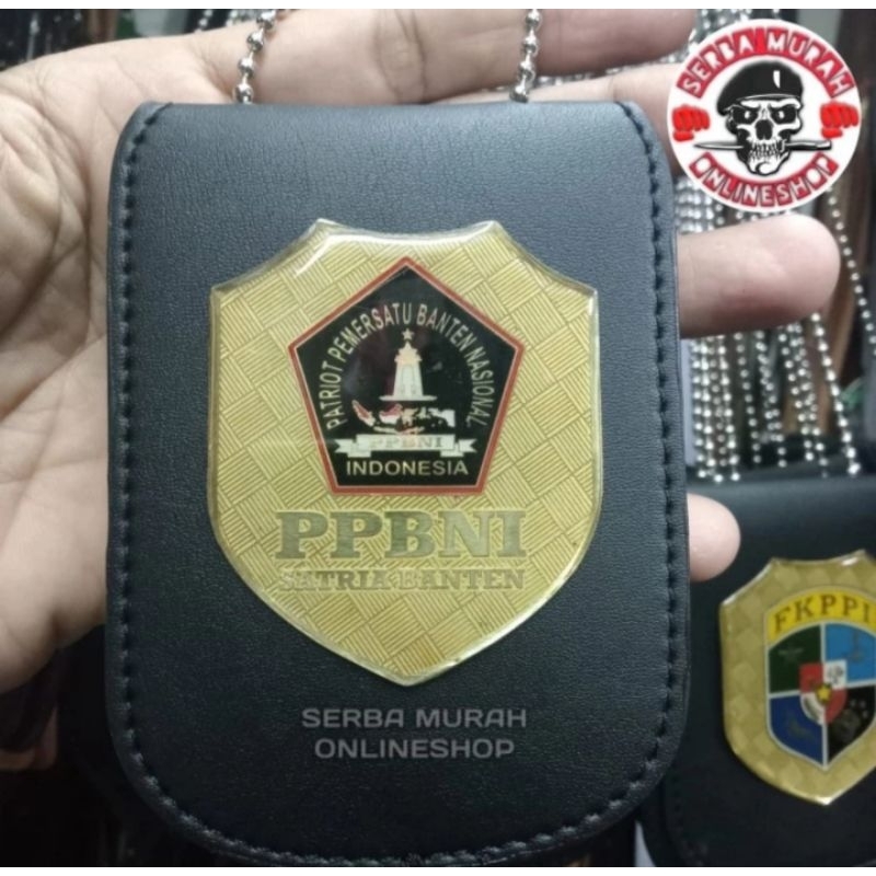 

HOLDER ID CARD LANYARD NAME TAG MODEL KALUNG LOGO PPBNI PEMUDA BANTEN BEST QUALITY