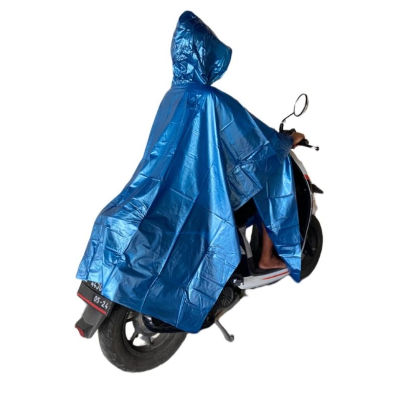 DISKON JAS HUJAN POLOS KELELAWAR PONCO TANPA LENGAN BAHAN TEBAL WATERPROOF UKURAN JUMBO