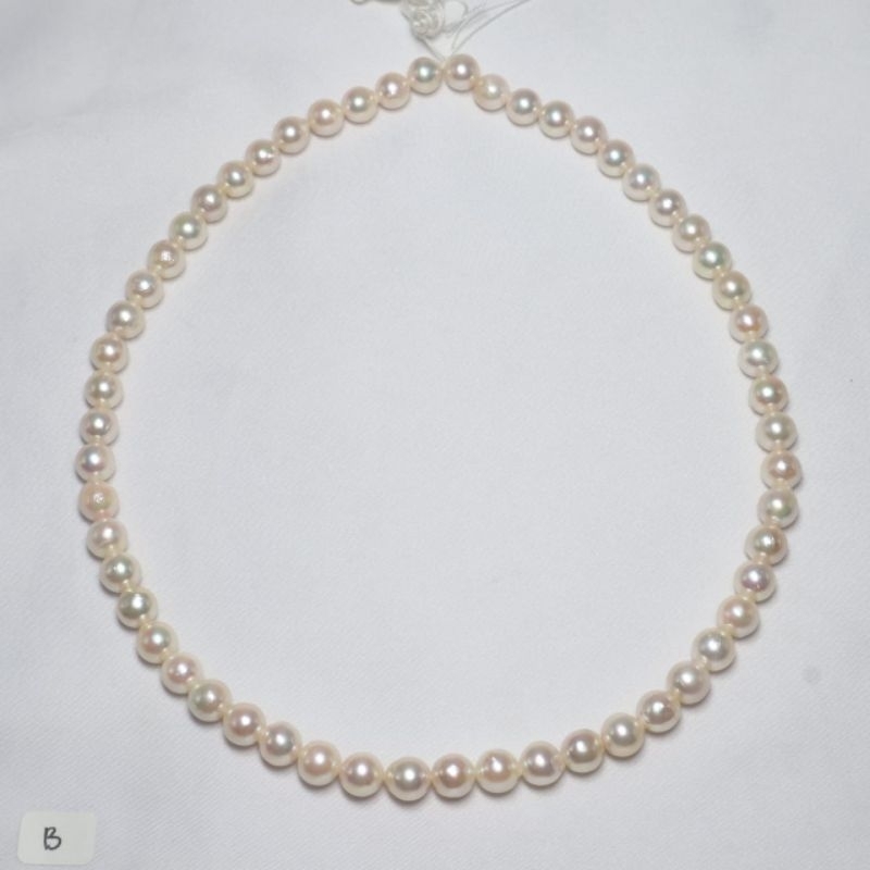 Kalung Japanese Akoya Pearls Mutiara Air Laut Stock Limited