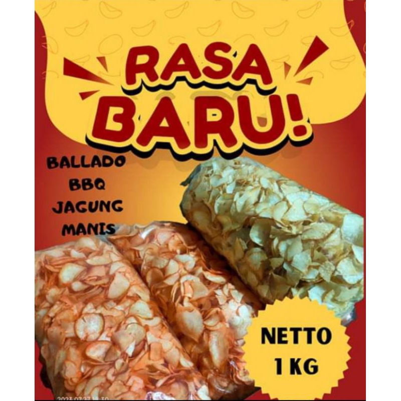 

kripik singkong rasa balado 1000gr