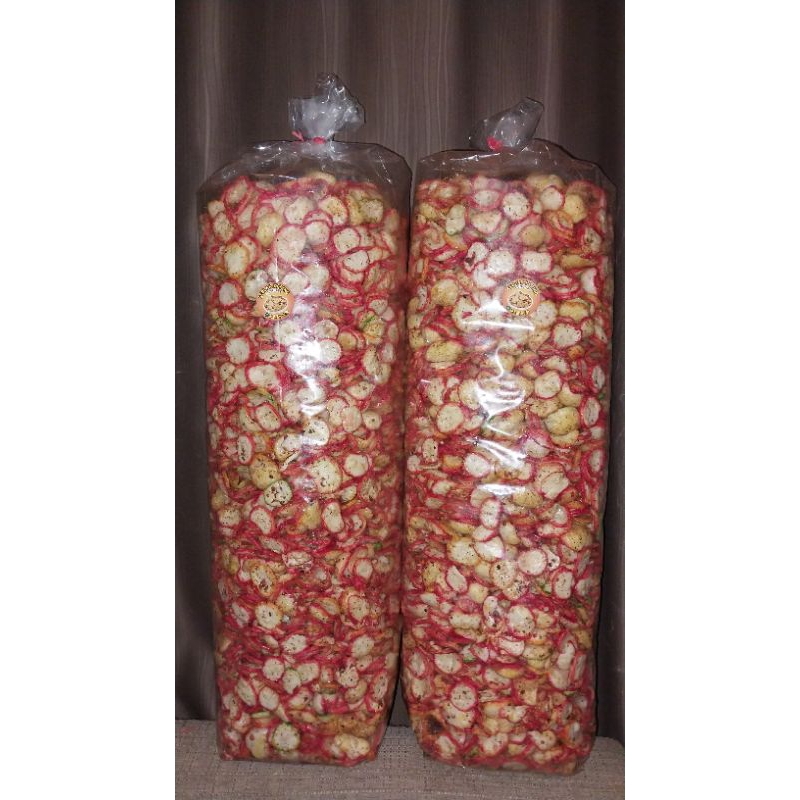 

Keripik Seblak kering 1kg Pedas
