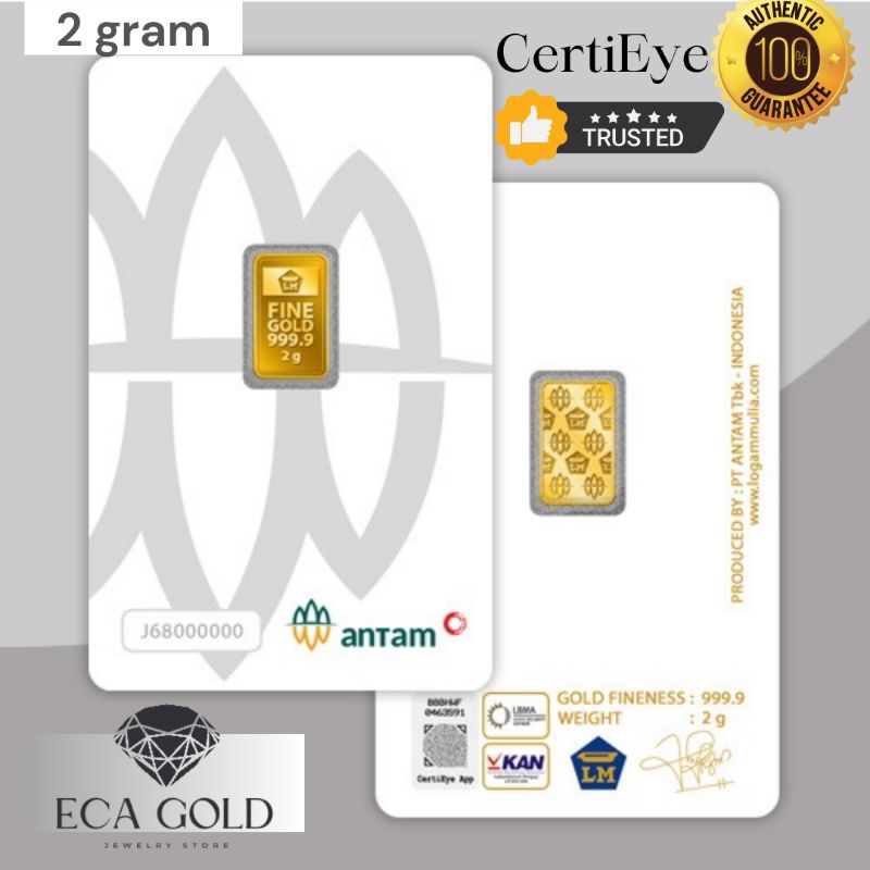 Emas LM Antam  2 gram