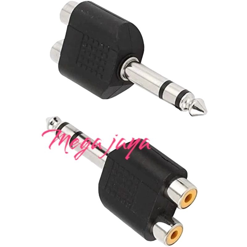 Jack T rca to akai stereo/ sambungan soket RCA to mic stereo