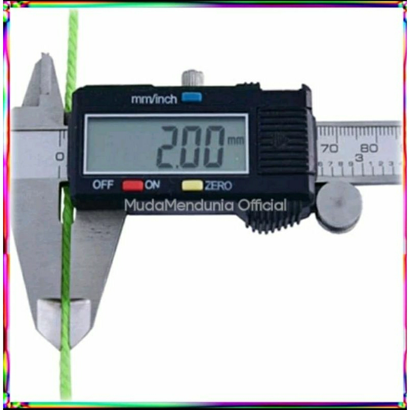 Tali Tambang 2mm / Permeter / Tambang IkatTambang Berdiameter 2mm