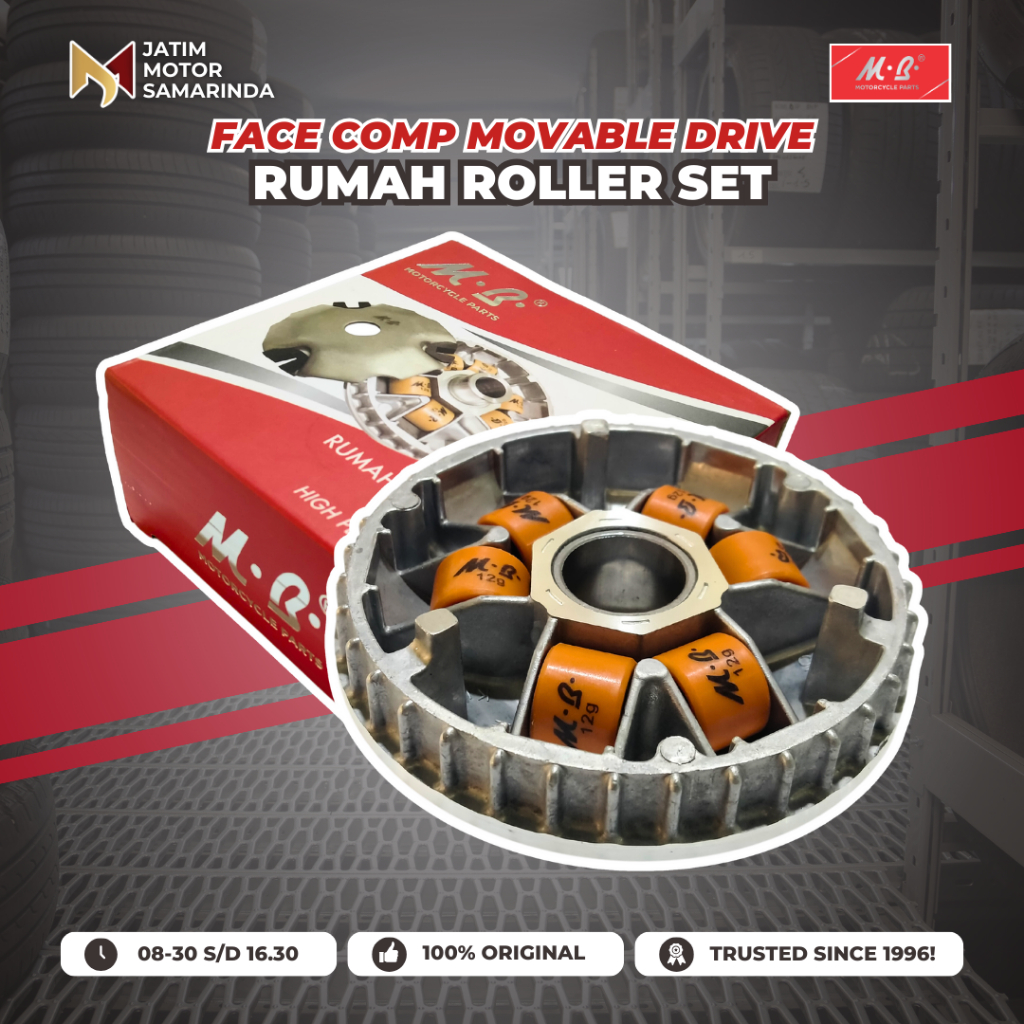 MB Rumah Roller Set Paket Rumah Roller Komplit Face Comp Movable Drive Original Ready Semua Motor Be