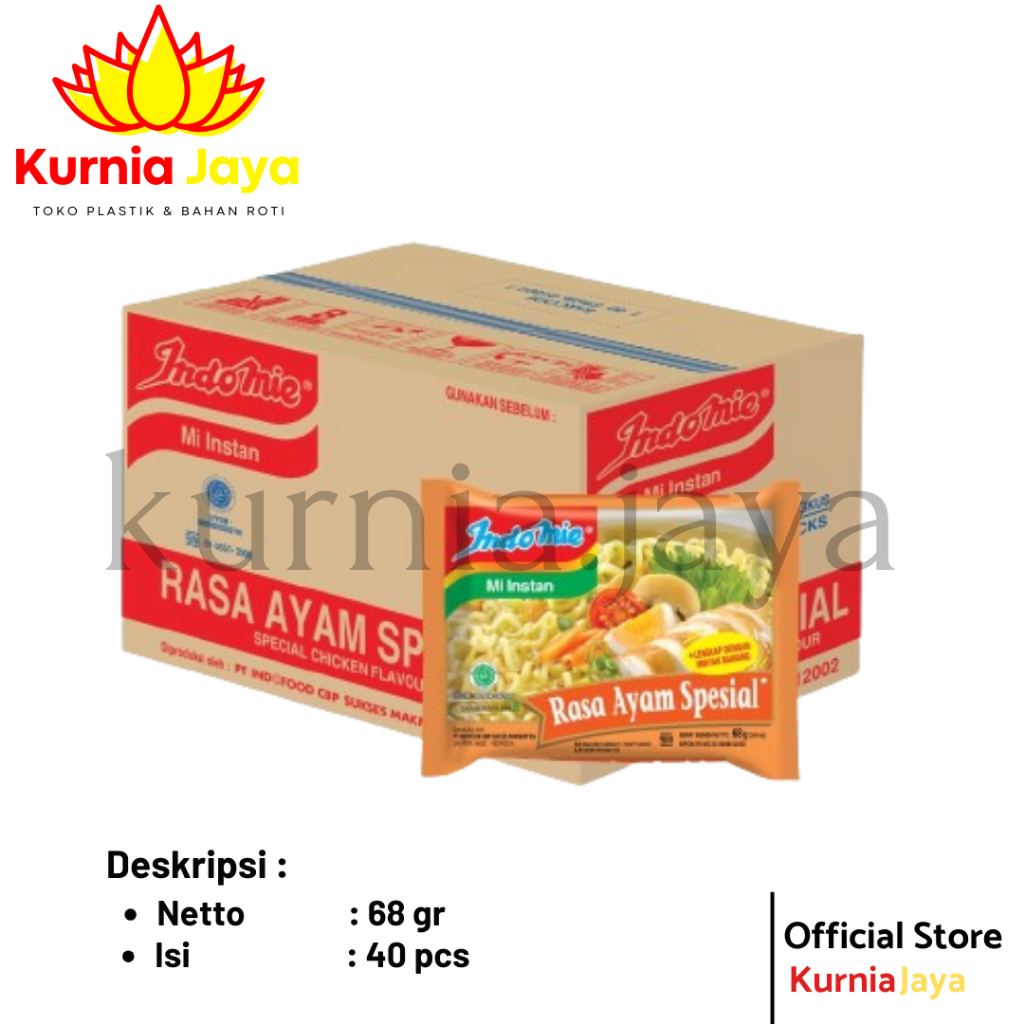 

[ INDOMIE ] Ayam Spesial, 40pcs