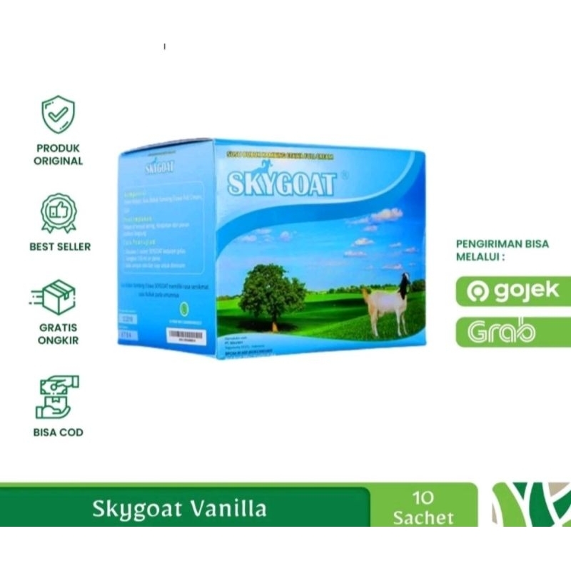 

susu kambing etawa bubuk original vanilla isi 10 sachet