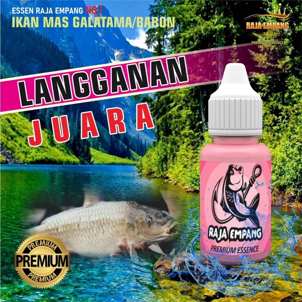 Essen Ikan Mas Babon Galatama, Essen Ikan Mas Aroma Doger Melati Garlic, essen ikan mas paling bagus