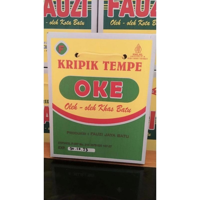 

Kripik Tempe Oke Enak Gurih Camilan Keluarga