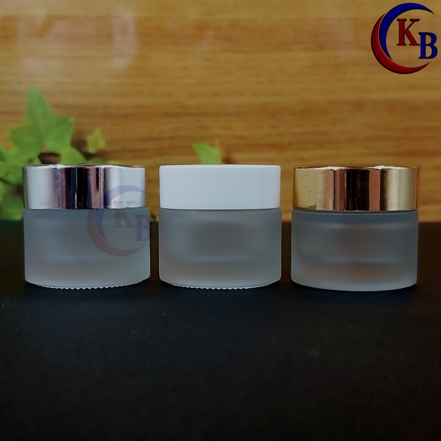 POT CREAM 10 GR / POT JAR KACA 10GR / POT KOSMETIK 10 GR