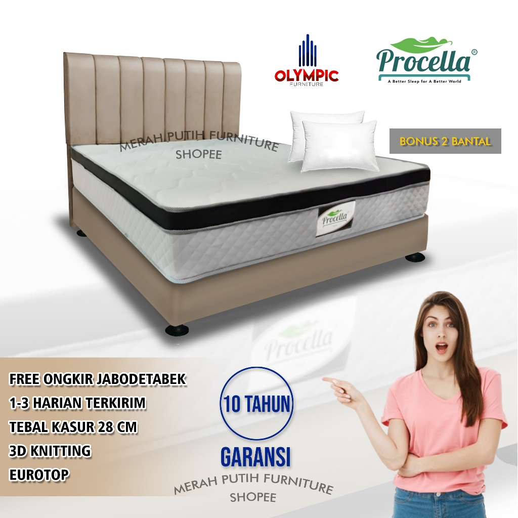Kasur Matras Busa Murah Olympic. Kasur Full Busa Rebonded. DIpan Minimalis. Procella Foam. Sedia uku
