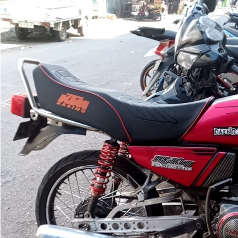 Jok Rx king KTM kotak kotak tahu KTM MERAH# RX KING OMBAK