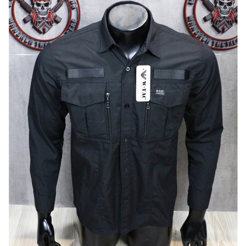 kemeja w tac & m tac panjang