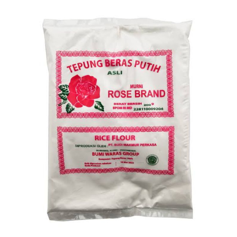 

Tepung Beras Rose brand
