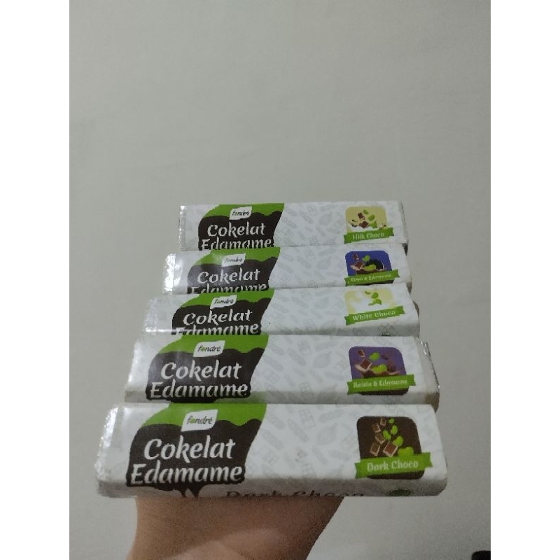 

2Xbtygneal Sakha Snack ) 2025 Barokah - Cokelat Edamame Fondre Cup - Edamame Jember