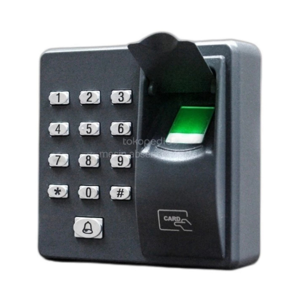 Fingerprint x6 zkteco access door rfid access control akses door fingerprint access pin