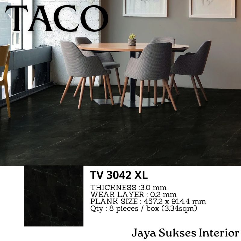 Vinyl Lantai TACO TV 3042 Motif Kayu
