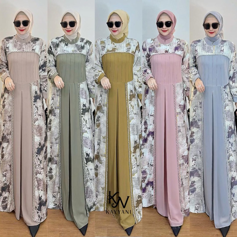 READY MODEL DRESS GAMIS KALELA BEST SELLER BY KAYYANI FASHION ORIGINAL