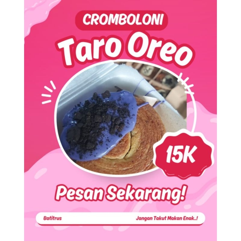 

CROMBOLONI (Taro Oreo)