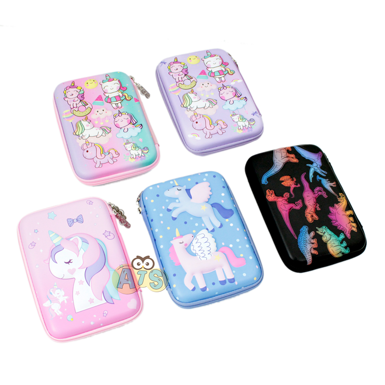 

Tempat Pensil Jumbo Embose UNICORN & DINO