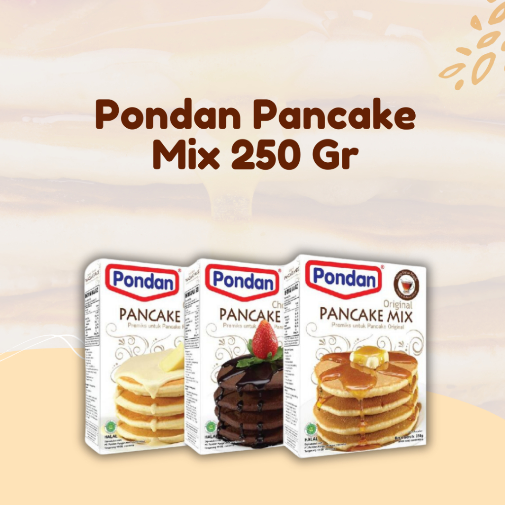 

Pondan Pancake Mix 250 Gr