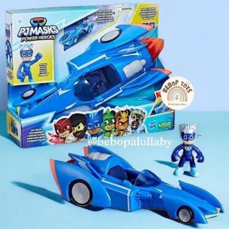 [TERMURAH] ADA SUARA PJ MASKS CAT RACER ORIGINAL HASBRO MAINAN PJ MASK KIDZ STATION ADA SUARA DAN LA