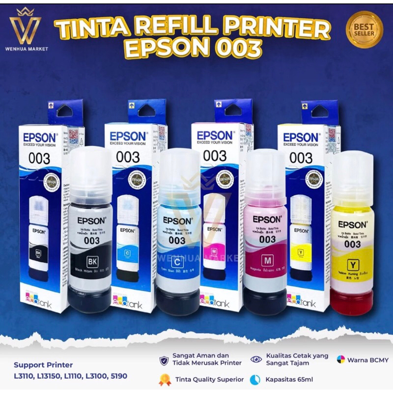 tinta epson 003 tinta printer