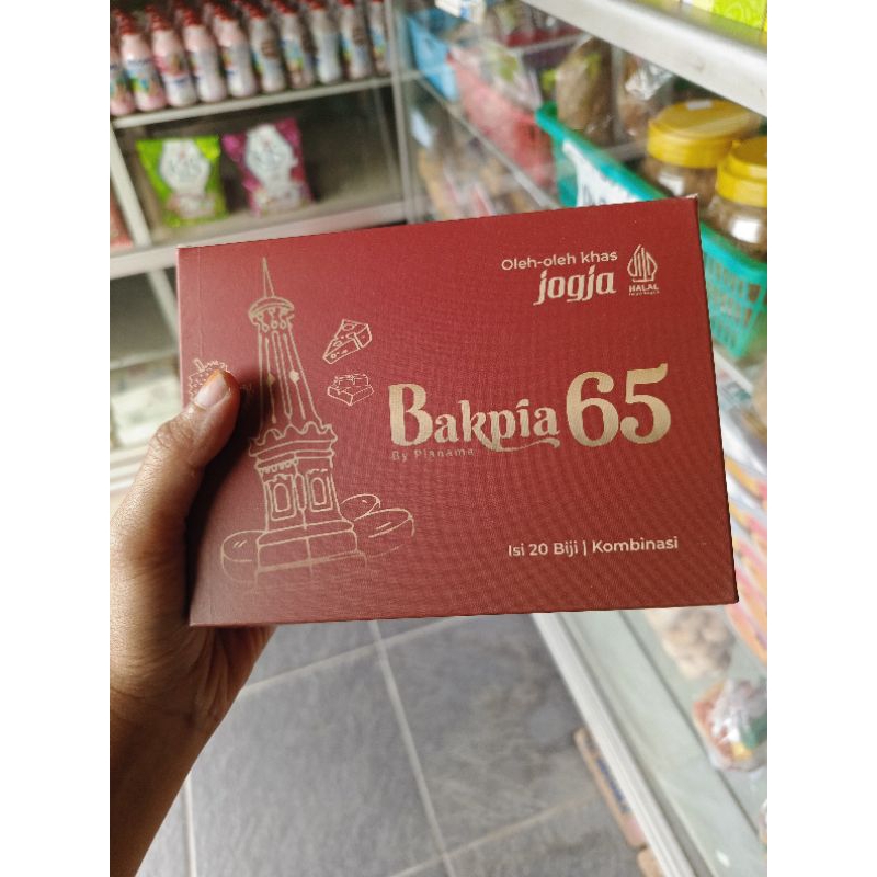 

Bakpia 65 vacum isi 20