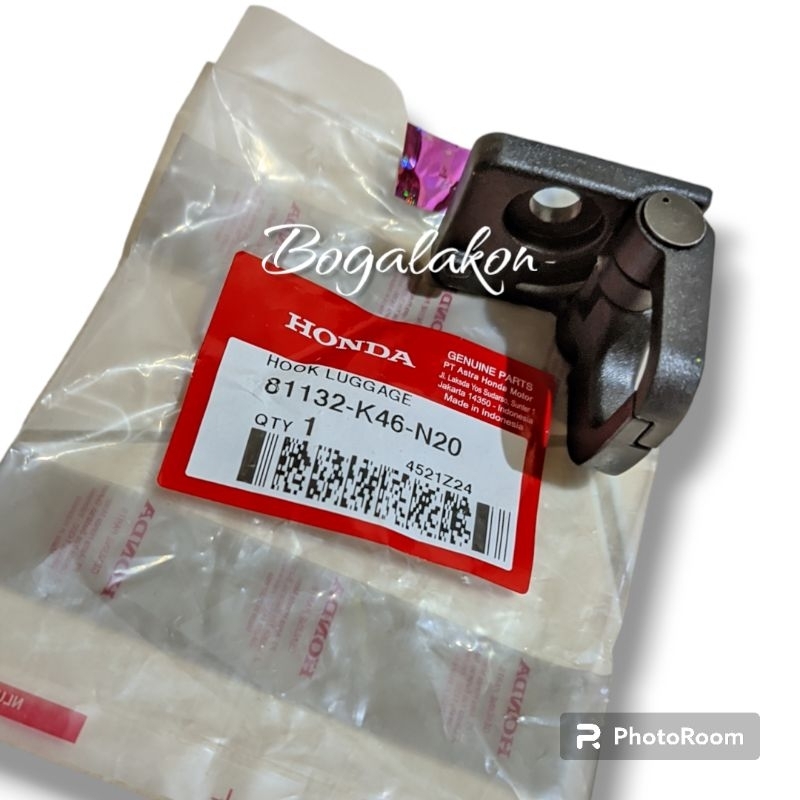 gantungan pengait cantolan barang Vario 110 Supra x 125 fi original ahm