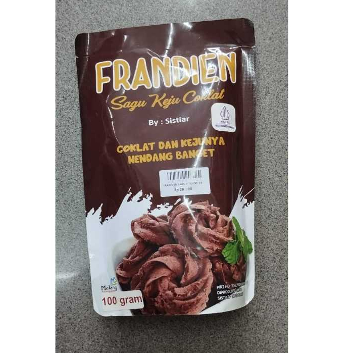 

FRANDIEN SAGU KEJU COKLAT 100GR