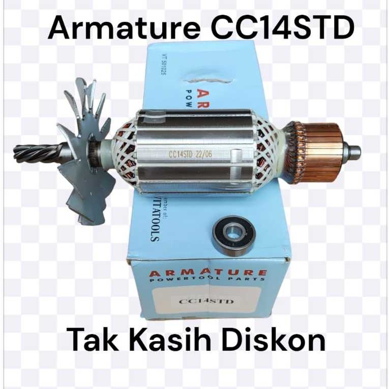 ARMATURE CUT OFF HITACHI CC14ST POTONG BESI ANGKER