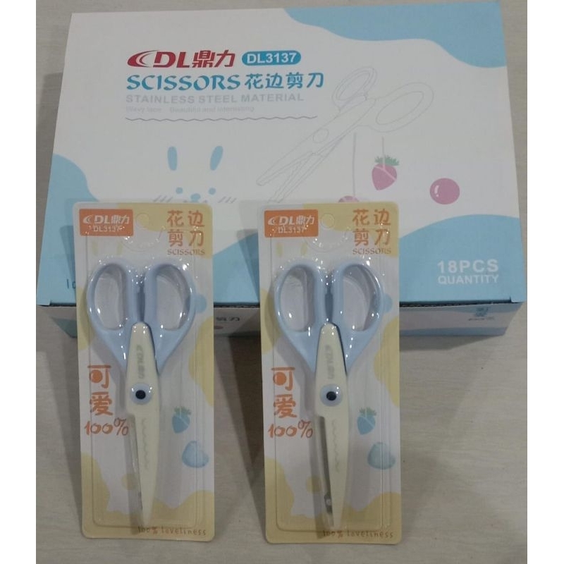 

GUNTING ZIGZAG WAVE LUCU | STAINLESS STEEL MATERIAL SCISSORS