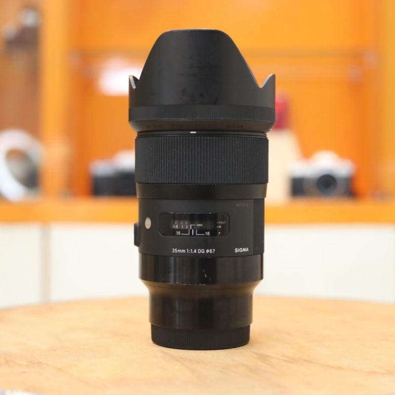 SIGMA ART 35mm F1.4 DG FOR SONY - Lensa SIGMA ART 35mm Sony