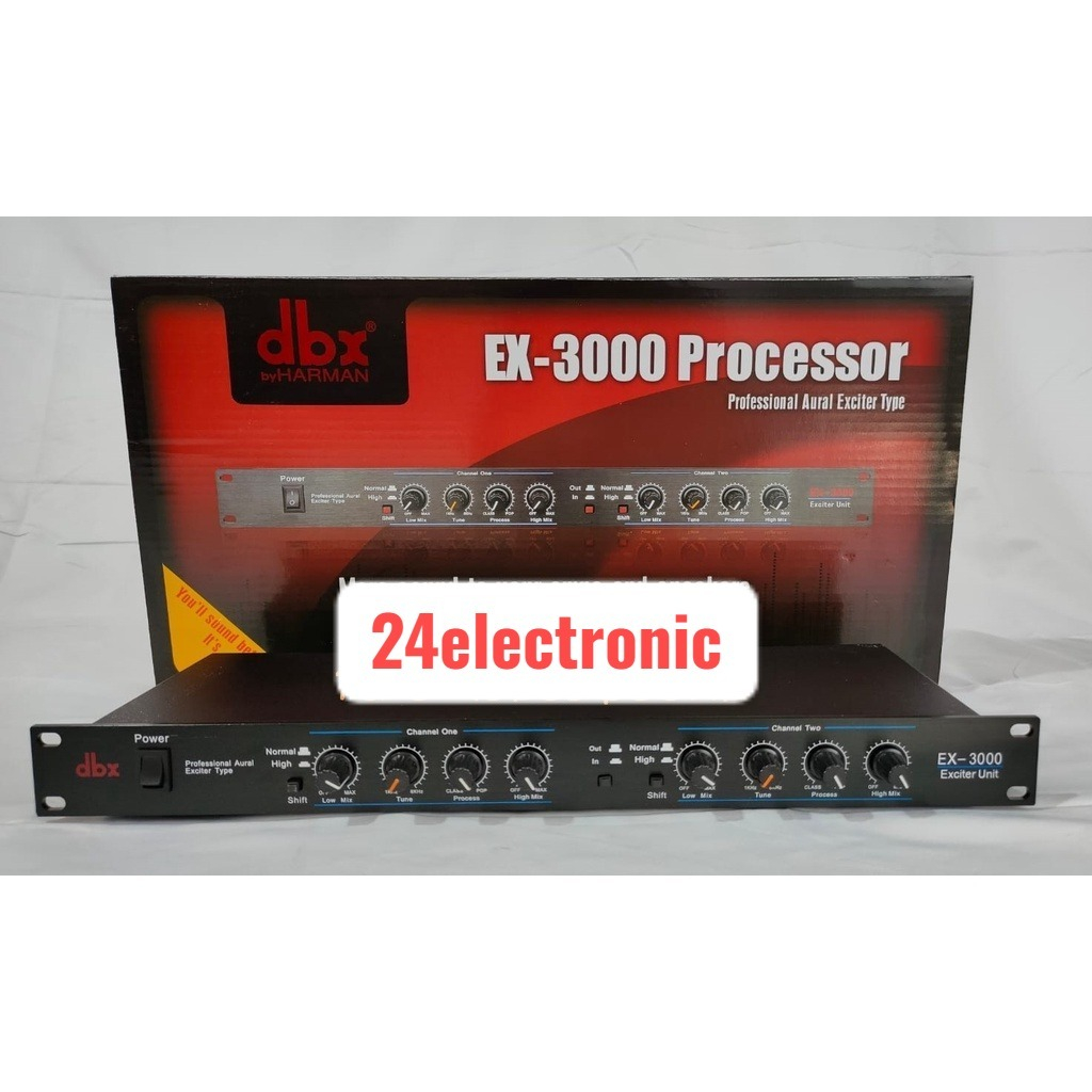 Processor DBX EX 3000 Audio Processor Audio DBX EX3000 Grade A