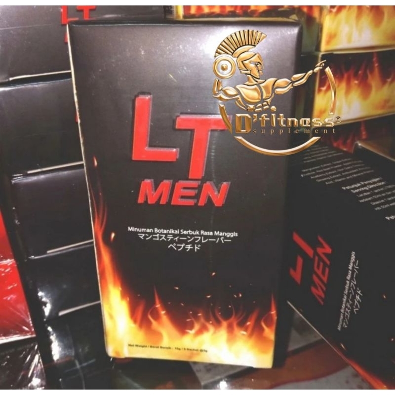 LT MEN minuman serbuk rasa manggis suplemen peforma pria dewasa isi 5 sachets BPOM