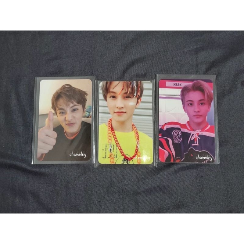 Mark Photocard NCT127 Arrival Emphaty Dream 1st Player Lemon