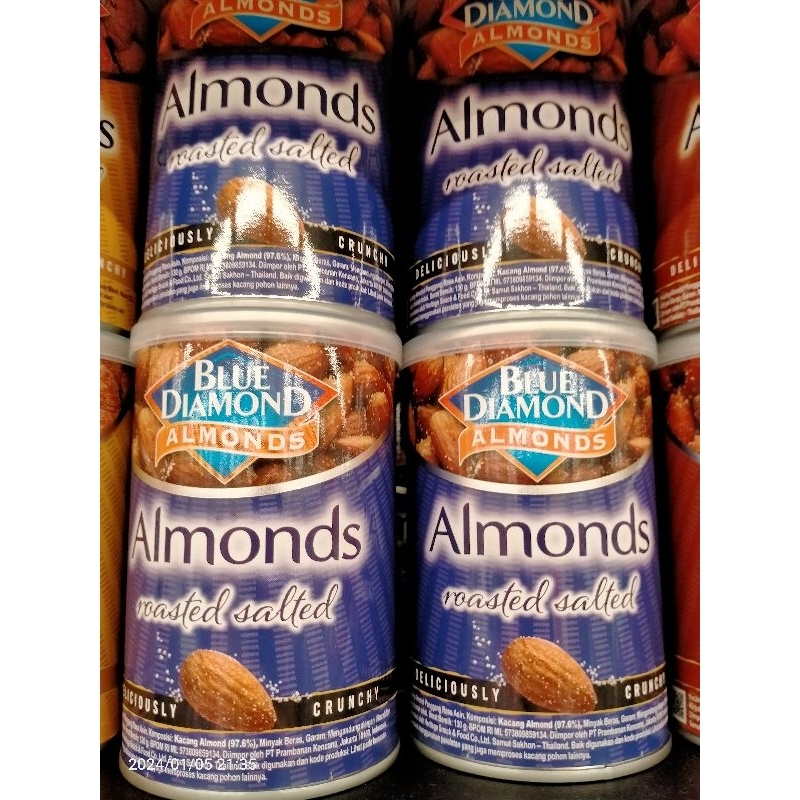 

ALMONDS BLUE DIAMOND ROASTED SALTED